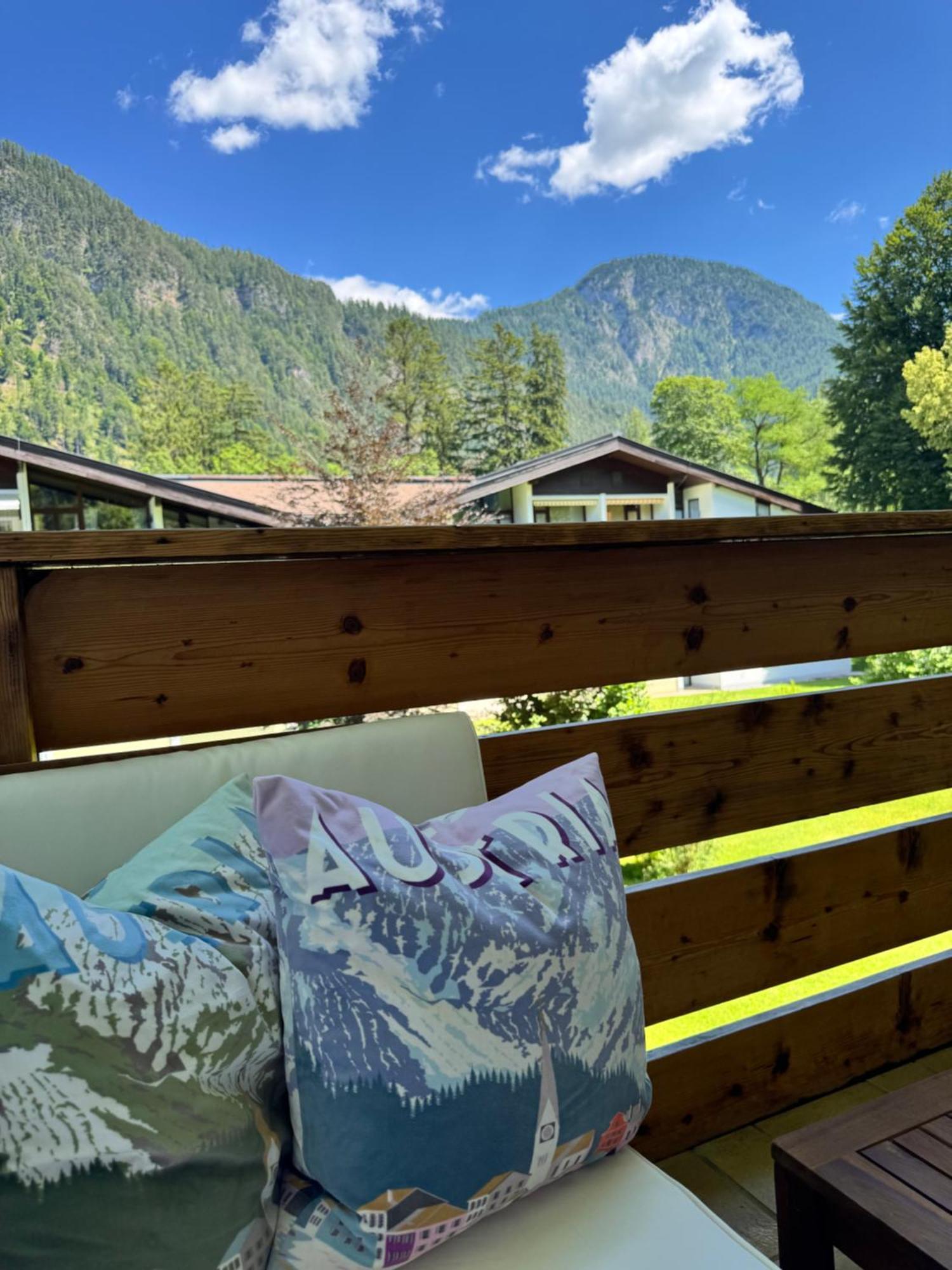 Appartement Chalet-stil Mit Pool Und Bergblick
